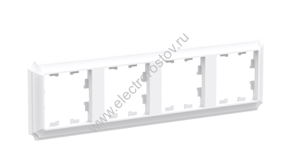 Systeme Electric AtlasDesign Antique Лотос Рамка 4-ая, универсальная