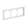 Systeme Electric ArtGallery Pure Органическое стекло Белый Рамка 3-ая