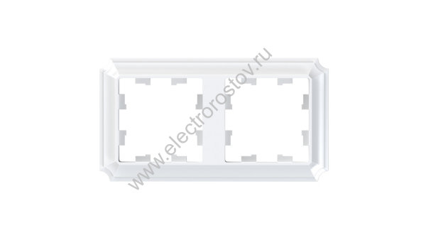 Systeme Electric AtlasDesign Antique Белый Рамка 2-ая