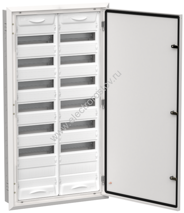 TITAN 5 Корпус мет. ЩРв-168 (2х84) 1130х625х130 IP31 бел IEK