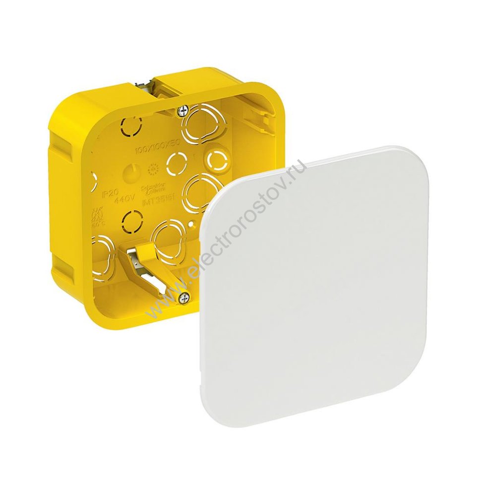 Распределительная коробка для полых стен 100x100x50мм IP20 Schneider Electric