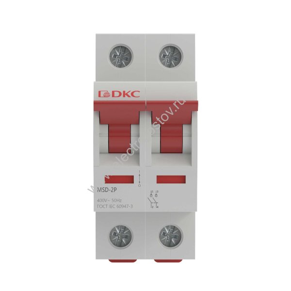 DKC YON max Выключатель нагрузки модульный MSD 2P 100A