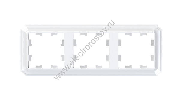 Systeme Electric AtlasDesign Antique Белый Рамка 3-ая