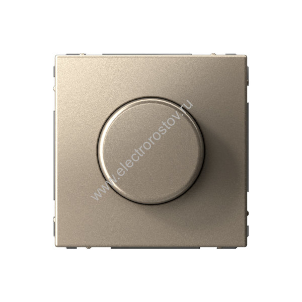 Systeme Electric ArtGallery Шампань Светорегулятор (диммер) повор-нажим, LED, RC, 400Вт, механизм