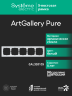 Systeme Electric ArtGallery Pure Органическое стекло Белый Рамка 5-ая