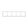 Systeme Electric ArtGallery Pure Органическое стекло Белый Рамка 5-ая