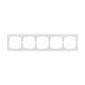 Systeme Electric ArtGallery Pure Органическое стекло Белый Рамка 5-ая