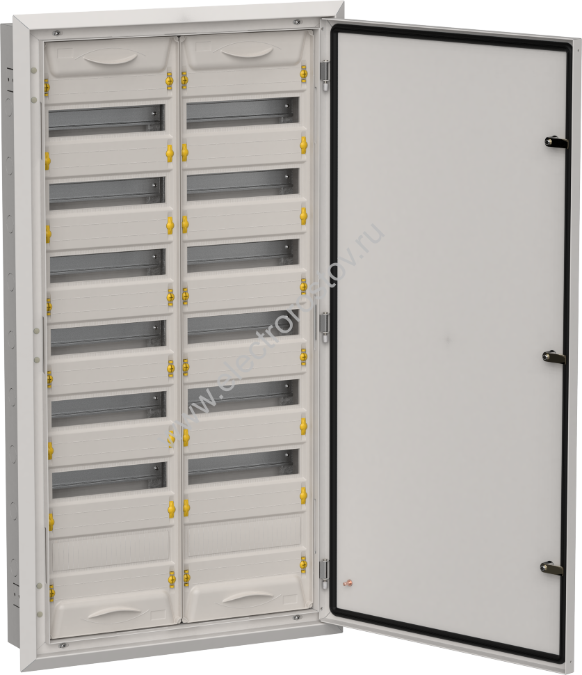 TITAN 5 Корпус мет. ЩРв-168 (2х84) 1130х625х130 IP31 сер IEK