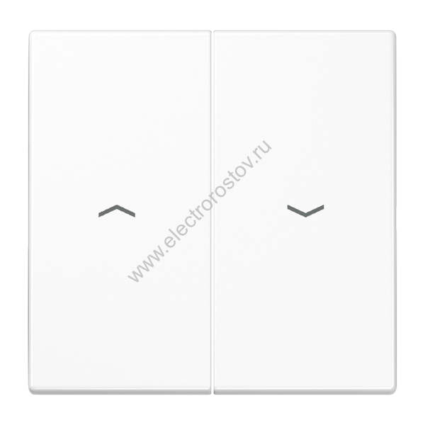 LS 990 Белый глянцевый Клавиша 2-ая жалюзийная JUNG