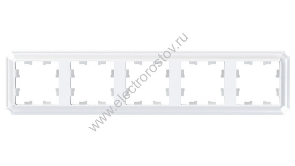 Systeme Electric AtlasDesign Antique Белый Рамка 5-ая
