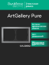 Systeme Electric ArtGallery Pure Органическое стекло Алюминий Рамка 2-ая