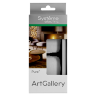 Systeme Electric ArtGallery Pure Органическое стекло Алюминий Рамка 2-ая