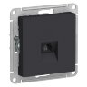 AtlasDesign Карбон Розетка телефонная RJ11 Schneider Electric
