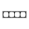 Systeme Electric ArtGallery Pure Органическое стекло Алюминий Рамка 4-ая