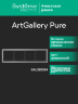 Systeme Electric ArtGallery Pure Органическое стекло Алюминий Рамка 4-ая