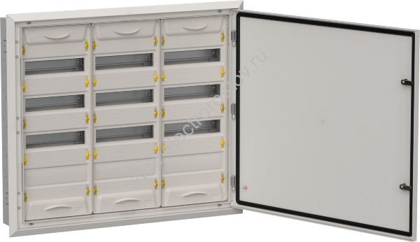 TITAN 5 Корпус мет. ЩРв-144 (3х48) 755х885х130 IP31 сер IEK