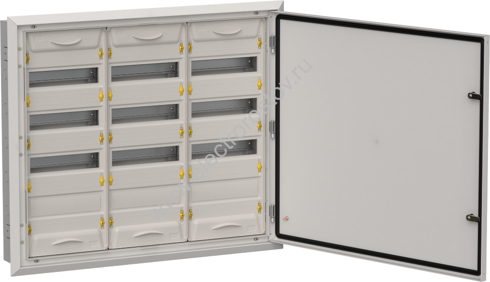 TITAN 5 Корпус мет. ЩРв-144 (3х48) 755х885х130 IP31 сер IEK