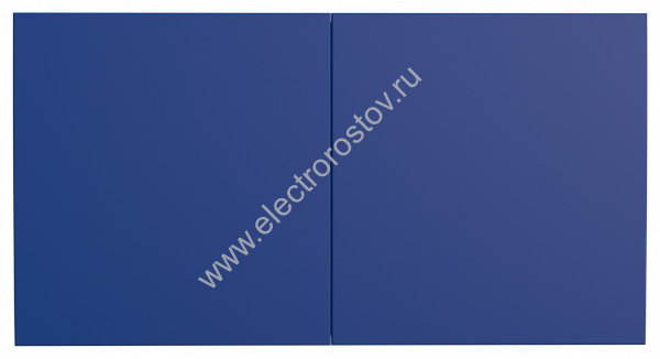 AtlasDesign Аквамарин Розетка 2-ая с/з, в сборе со штор. со сдвиж. крышкой Schneider Electric