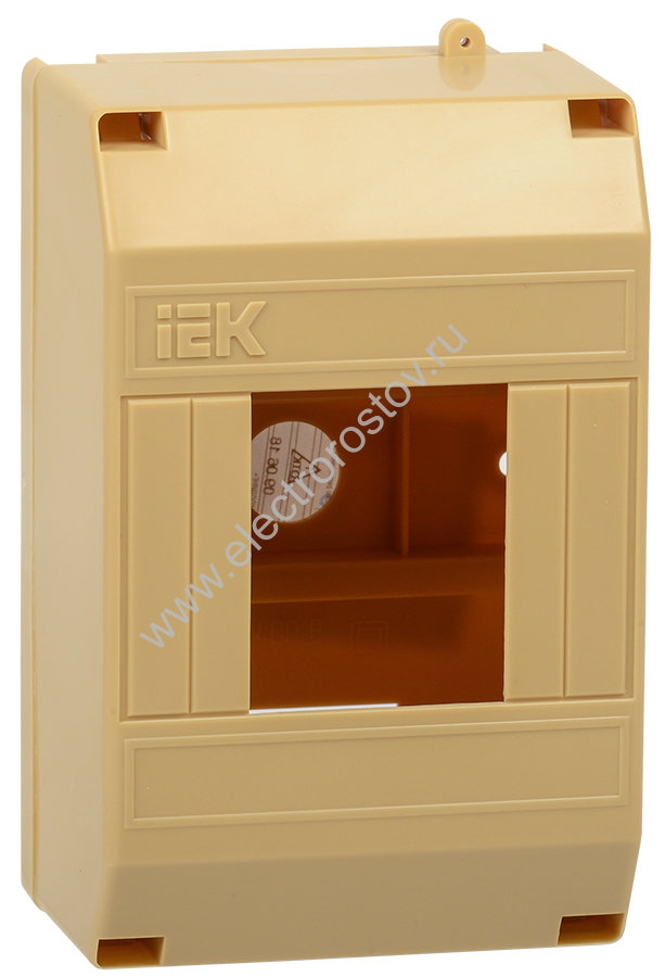 KREPTA 3 Корпус пластиковый КМПн 1/4 IP20 сосна откр.монтаж IEK