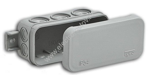 Распред. коробка открытой установки 38х81х30 IP54 Hegel