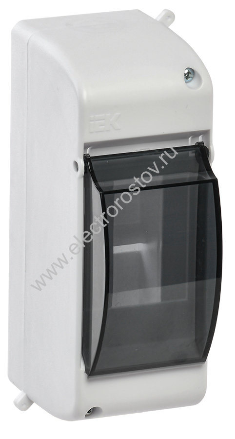 KREPTA 3 Корпус пластиковый КМПн 2/2IP30 белый откр.монтаж IEK