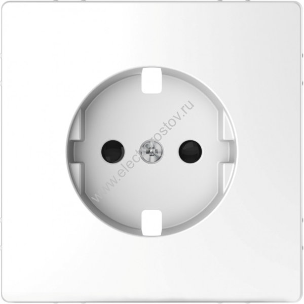 Schneider Electric Merten D-Life Белый Лотос Накладка центральная для механизма розетки, с шт.