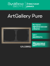 Systeme Electric ArtGallery Pure Органическое стекло Шампань Рамка 2-ая