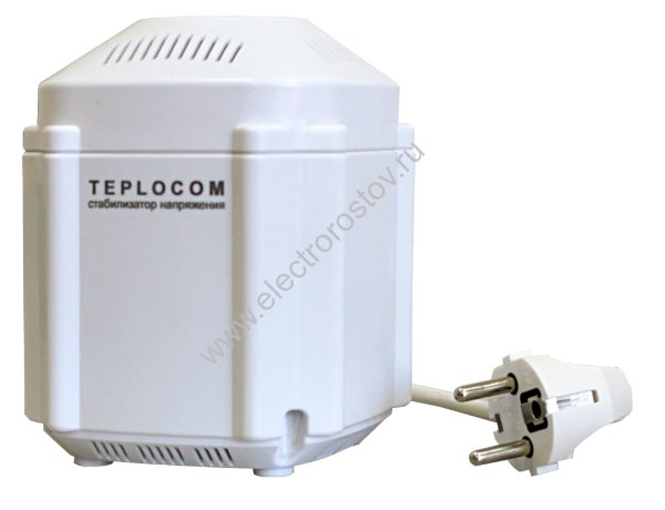 Стабилизатор напряжения TEPLOCOM ST-222 220В, 222ВА, Uвх. 145-260В Бастион
