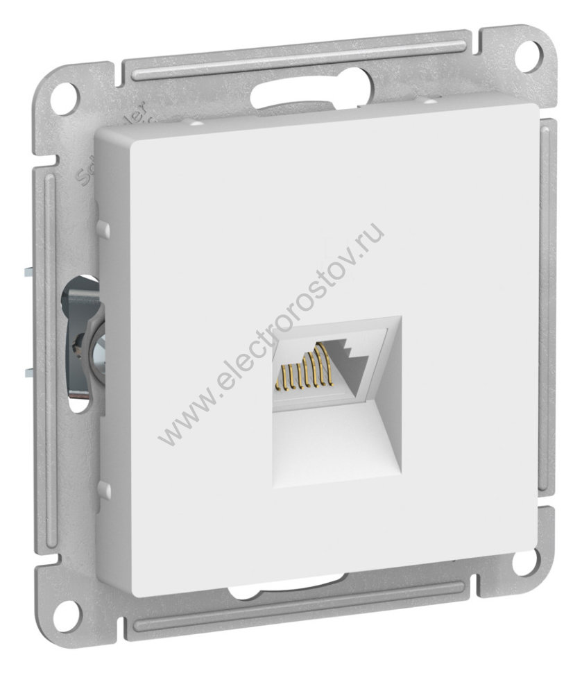 AtlasDesign Лотос Розетка компьютерная 1-ая RJ45, кат. 5е Schneider Electric