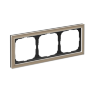 Systeme Electric ArtGallery Pure Органическое стекло Шампань Рамка 3-ая