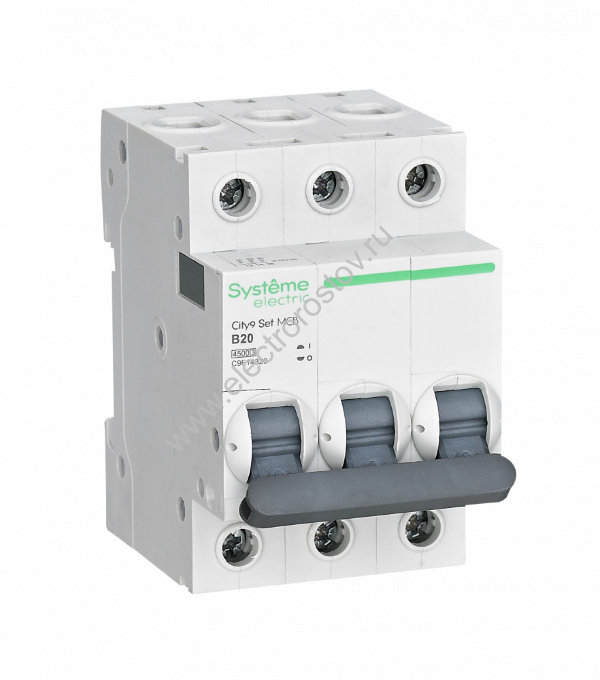 City9 Автоматический выключатель 4.5кА 3P B20 Systeme Electric