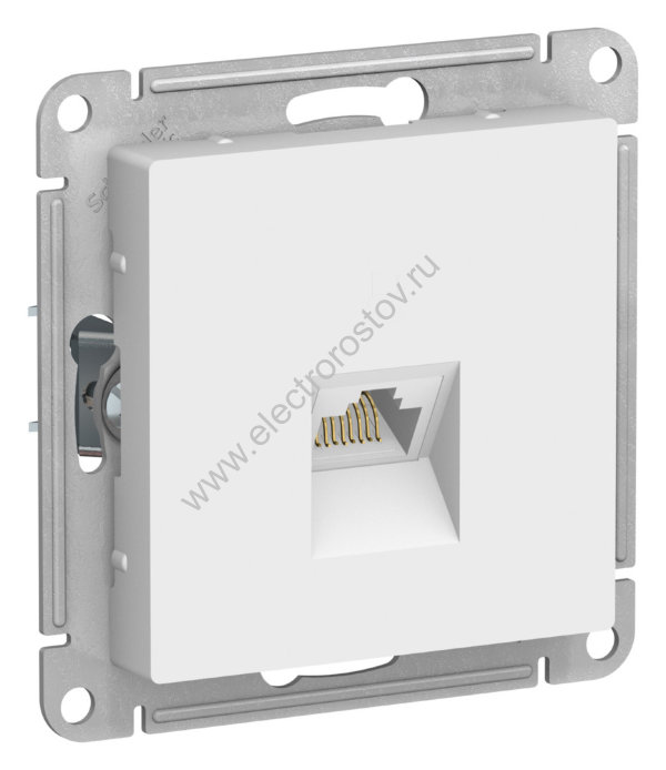 AtlasDesign Лотос Розетка компьютерная 1-ая RJ45, кат. 6А Schneider Electric