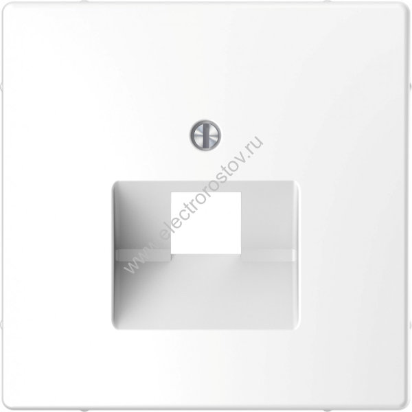Schneider Electric Merten D-Life Белый Лотос Накладка центральная для розетки 1-ной RJ45