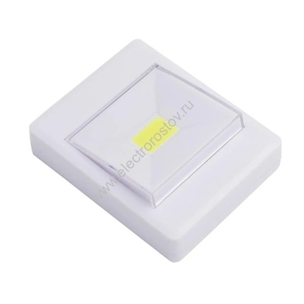 Фонарь светодиодный клавиша на магните LED COB, 4xAAA