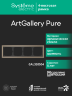Systeme Electric ArtGallery Pure Органическое стекло Шампань Рамка 4-ая
