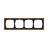 Systeme Electric ArtGallery Pure Органическое стекло Шампань Рамка 4-ая