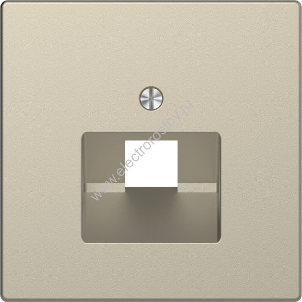 Schneider Electric Merten D-Life Сахара Накладка центральная для розетки 1-ной RJ45