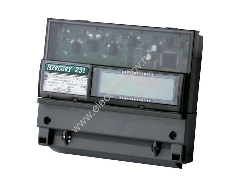 Счетчик электроэнергии 3Ф Меркурий-231 AT-01I 5-60A