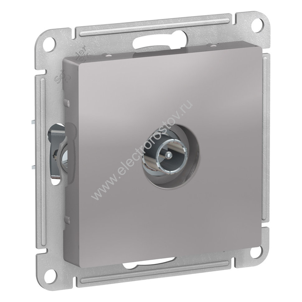 AtlasDesign Алюминий Розетка TV оконечная 1DB Schneider Electric