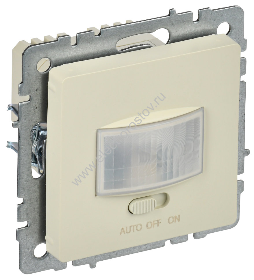 IEK BRITE BASE Бежевый Датчик движения ДС10-1-БрКр