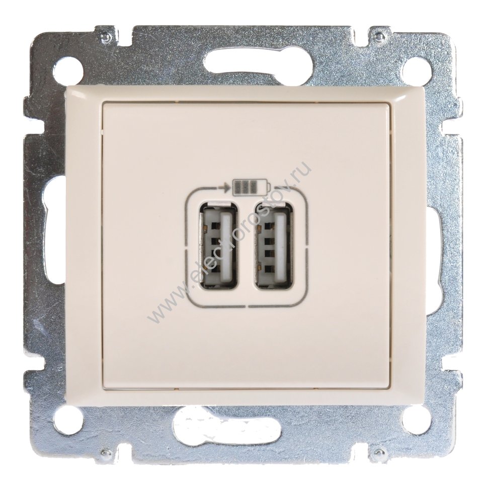 Valena Слоновая кость Розетка USB 2-я Legrand