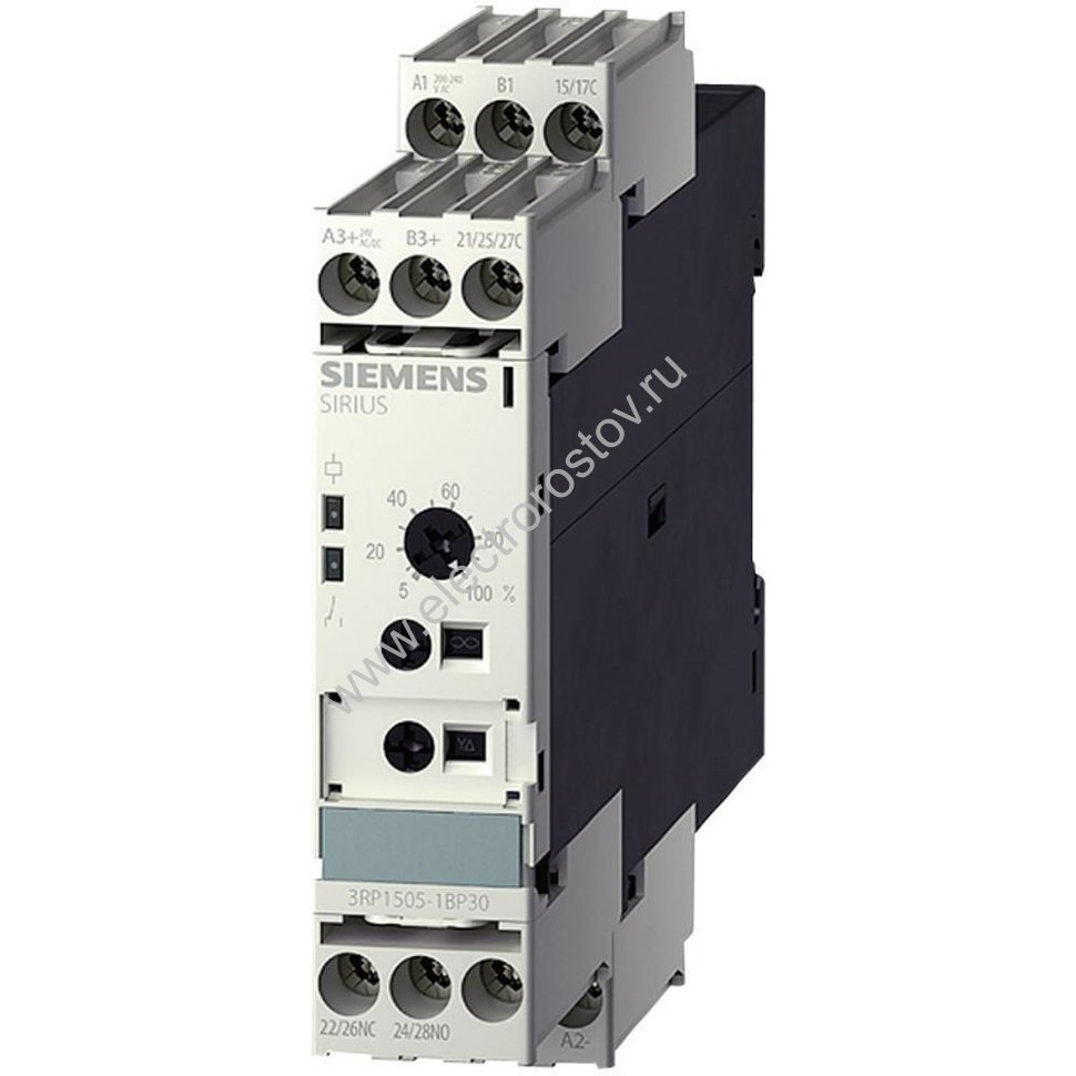 Реле времени с выдержкой на включение с выдержкой на включение AC/DC 24..240V, SIEMENS