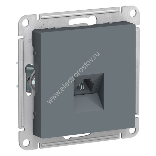 AtlasDesign Грифель Розетка телефонная RJ11 Schneider Electric
