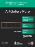 Systeme Electric ArtGallery Pure Органическое стекло Мокко Рамка 4-ая