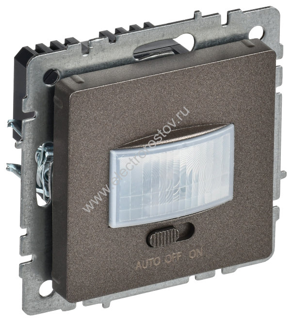 IEK BRITE BASE Темн.бронза Датчик движения ДС10-1-БрТБ