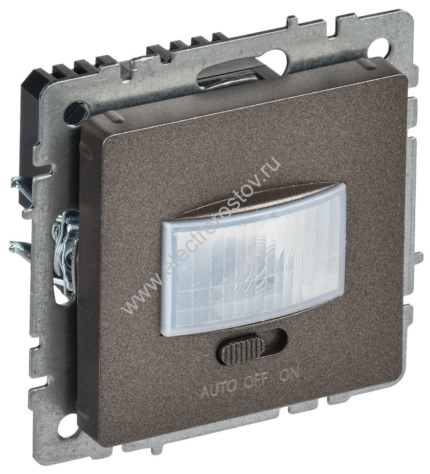 IEK BRITE BASE Темн.бронза Датчик движения ДС10-1-БрТБ