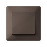 Systeme Electric AtlasDesign Air Мокко/дымчатый черный Рамка 1-ая