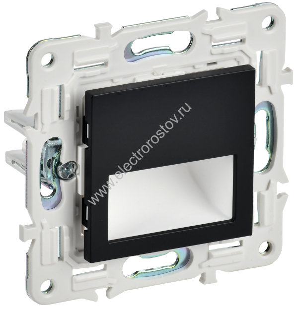 IEK SKANDY Черный Подсветка LED встраиваемая SK-L01Bl