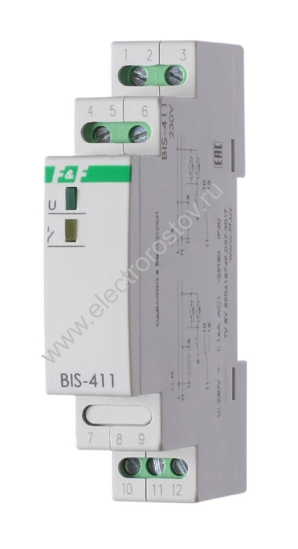 Реле импульсное BIS-411 F&F