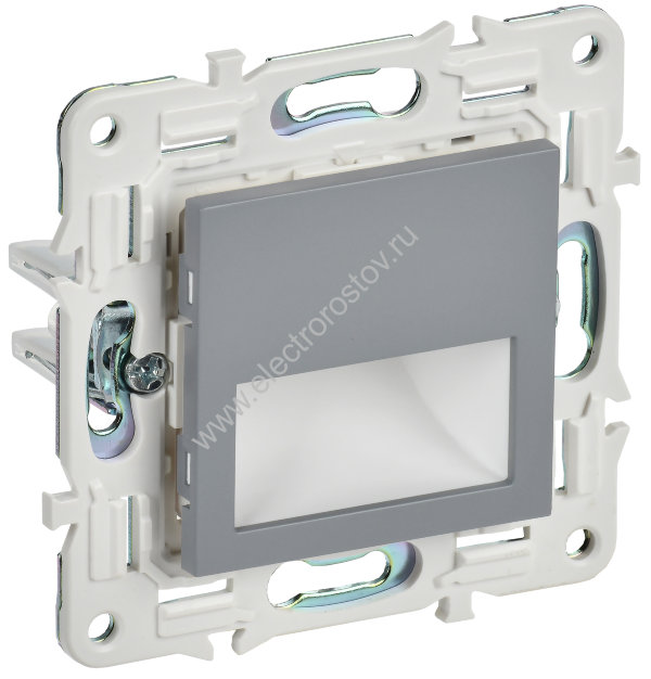 IEK SKANDY Серый Подсветка LED встраиваемая SK-L01Gr